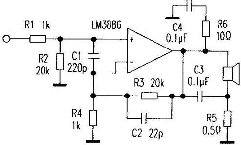 lm3886最佳电压_lm3886输出电压