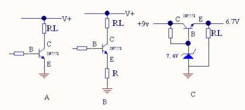 三级管工作电压是多少,三级管的电路图 